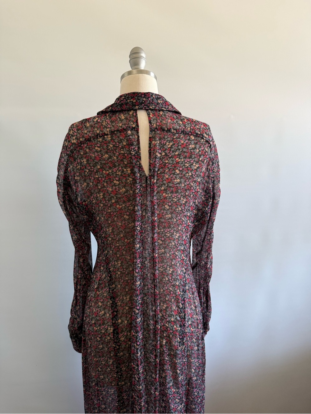 Junya Watanabe Comme des Garçons sheer floral dress - Picture 6 of 10